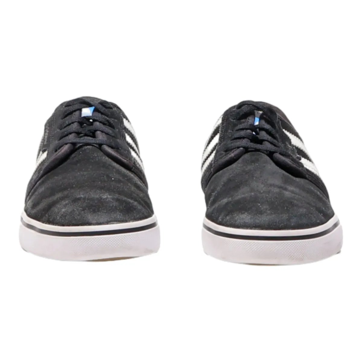 ADIDAS Seeley Sneaker Trainers Black Canvas Mens UK 6