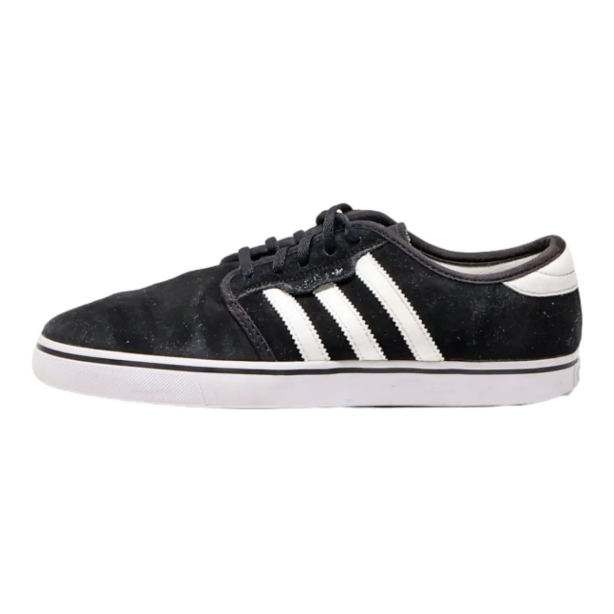 ADIDAS Seeley Sneaker Trainers Black Canvas Mens UK 6