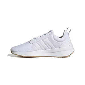 adidas Women's Racer TR21 Running Shoe, White/White/Grey, 6