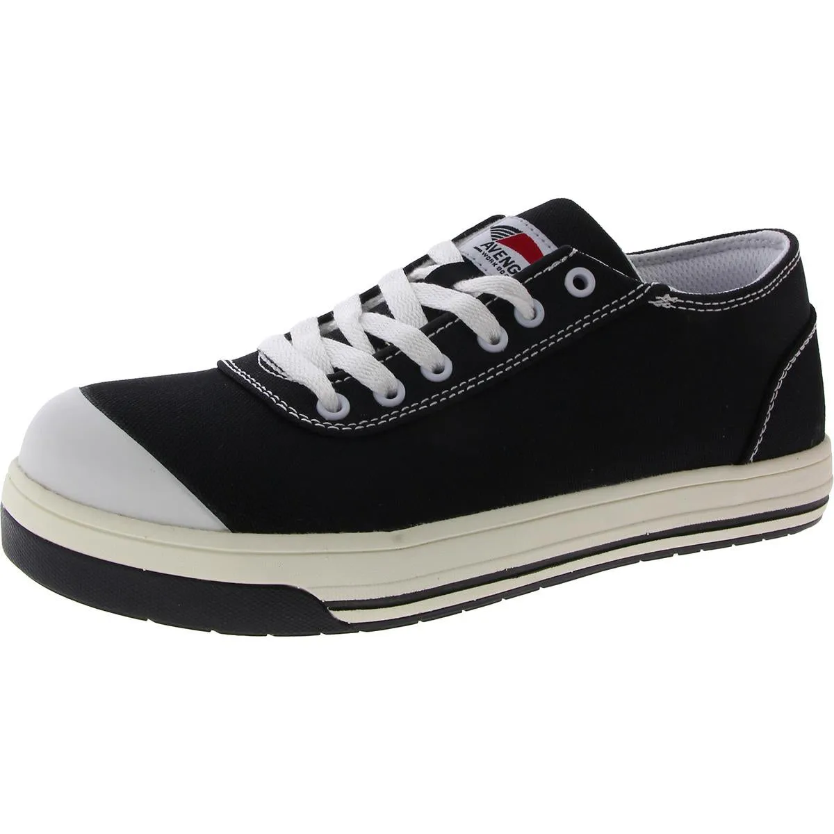 Avenger Womens Slip Resistant Canvas Work & Safety Shoes