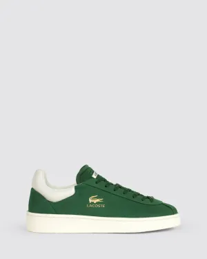 BASESHOT PRM 124 MENS SNEAKERS DARK GREEN LEATHER