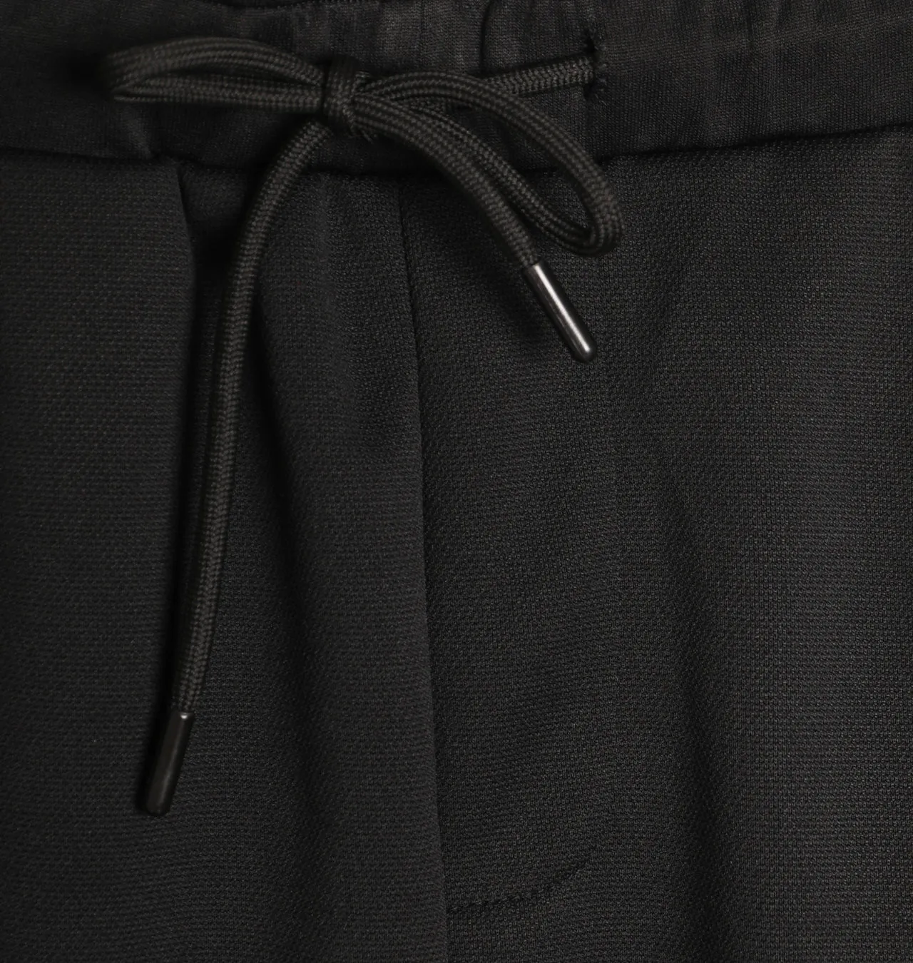 Black Regular Fit Sports Short For Men
