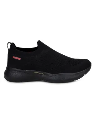 BOOMER N Black Men's Walking Shoes