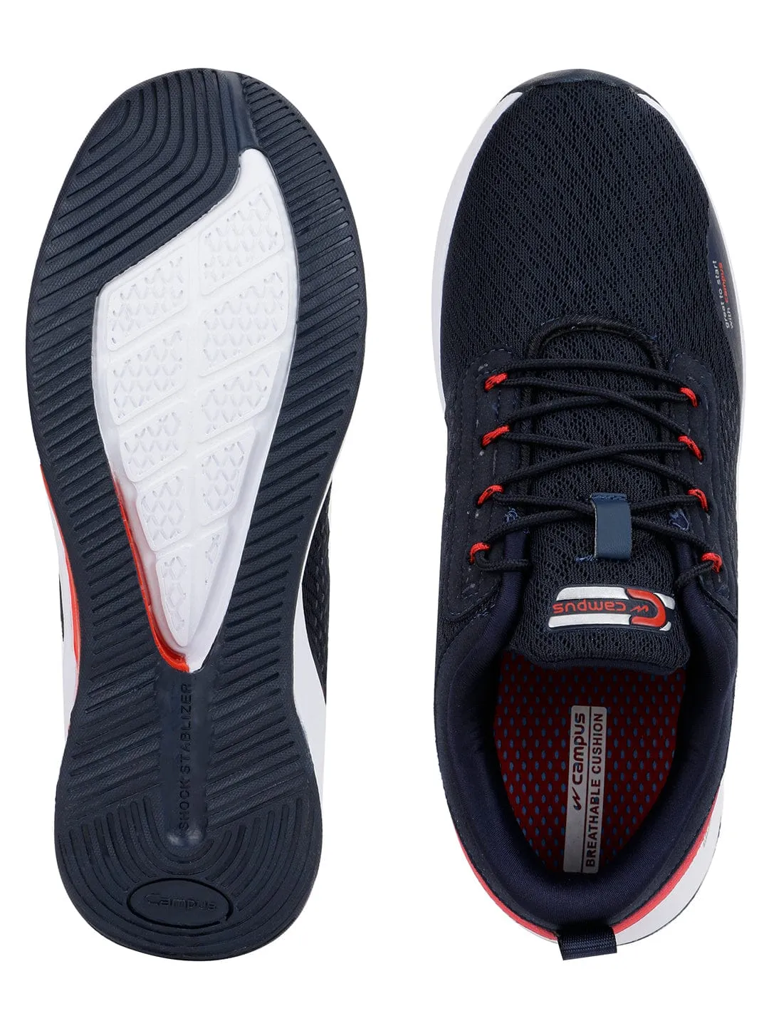 BRAT Navy Men's Running Shoes