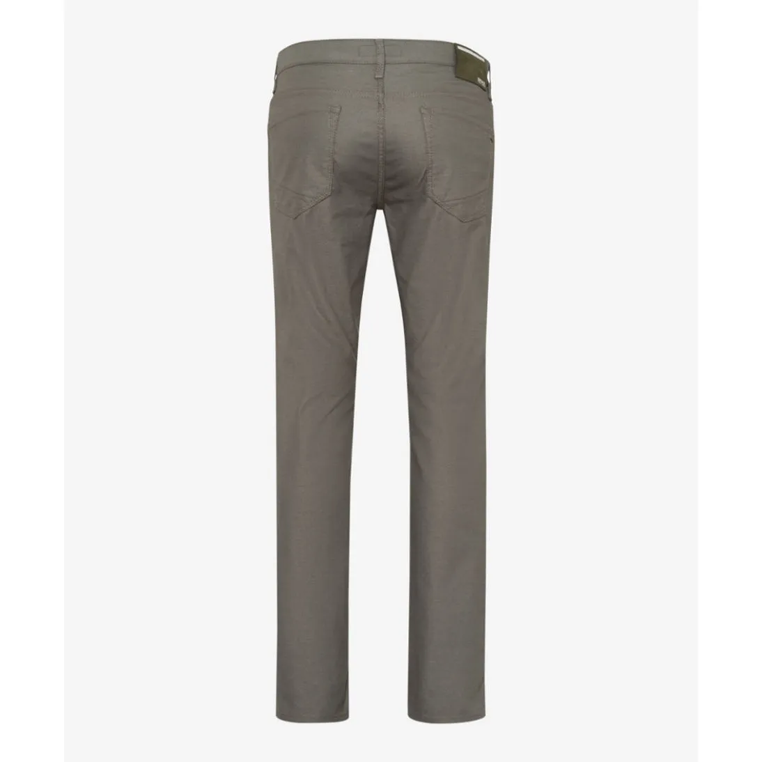 Brax Five-Pocket Lightweight Slim Fit Chuck Flex Jeans Two-Toned Look 81-3308 Olive