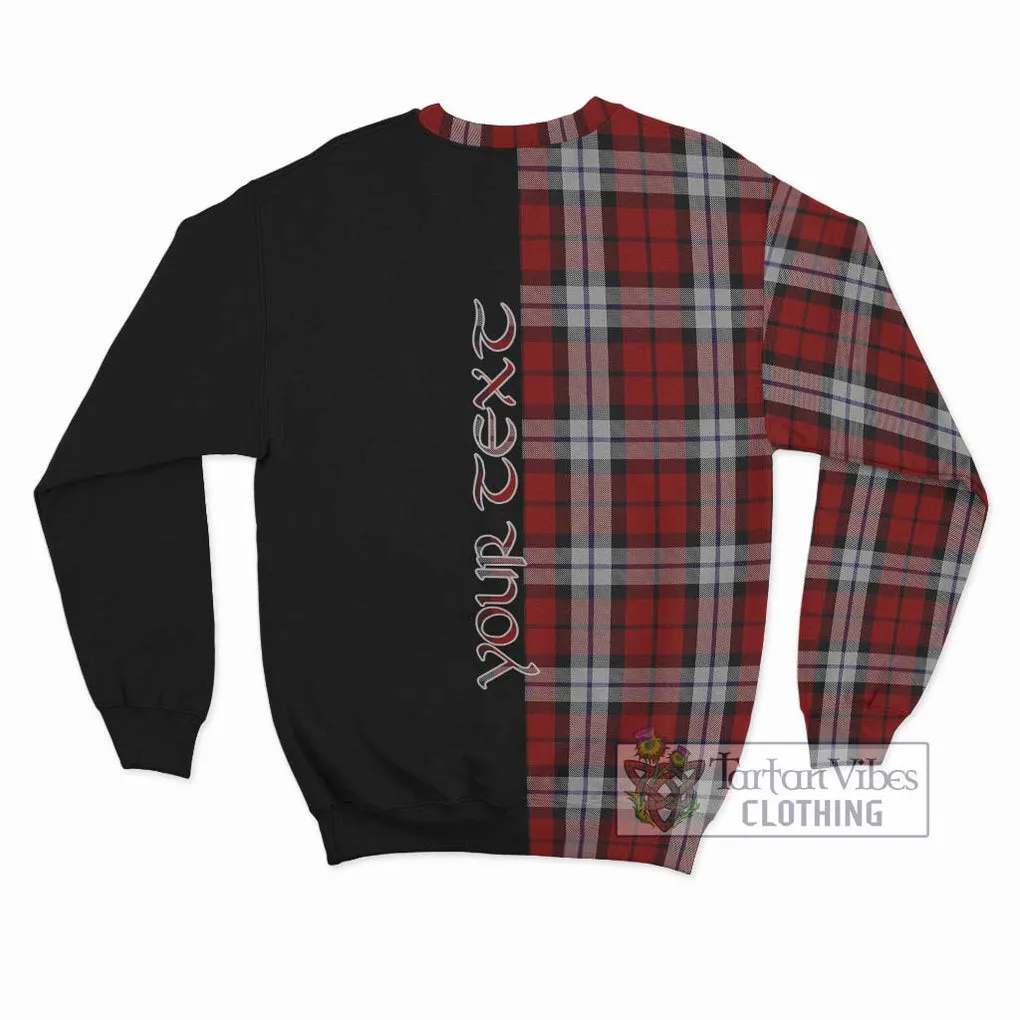 Brodie Dress Tartan Sweatshirt with Family Crest and Half Of Me Style