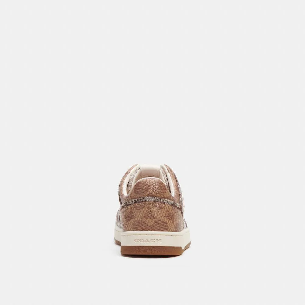 C201 Low Top Sneaker In Signature