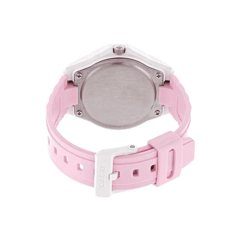 Casio LX-500H-4E5VDF Pink Resin Watch for Women