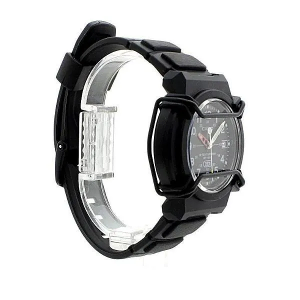 Casio Standard HDA-600B-1BVDF Black Resin Watch for Men and Women