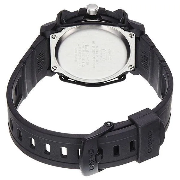 Casio Standard HDA-600B-7BV Black Resin Strap Watch for Men and Women