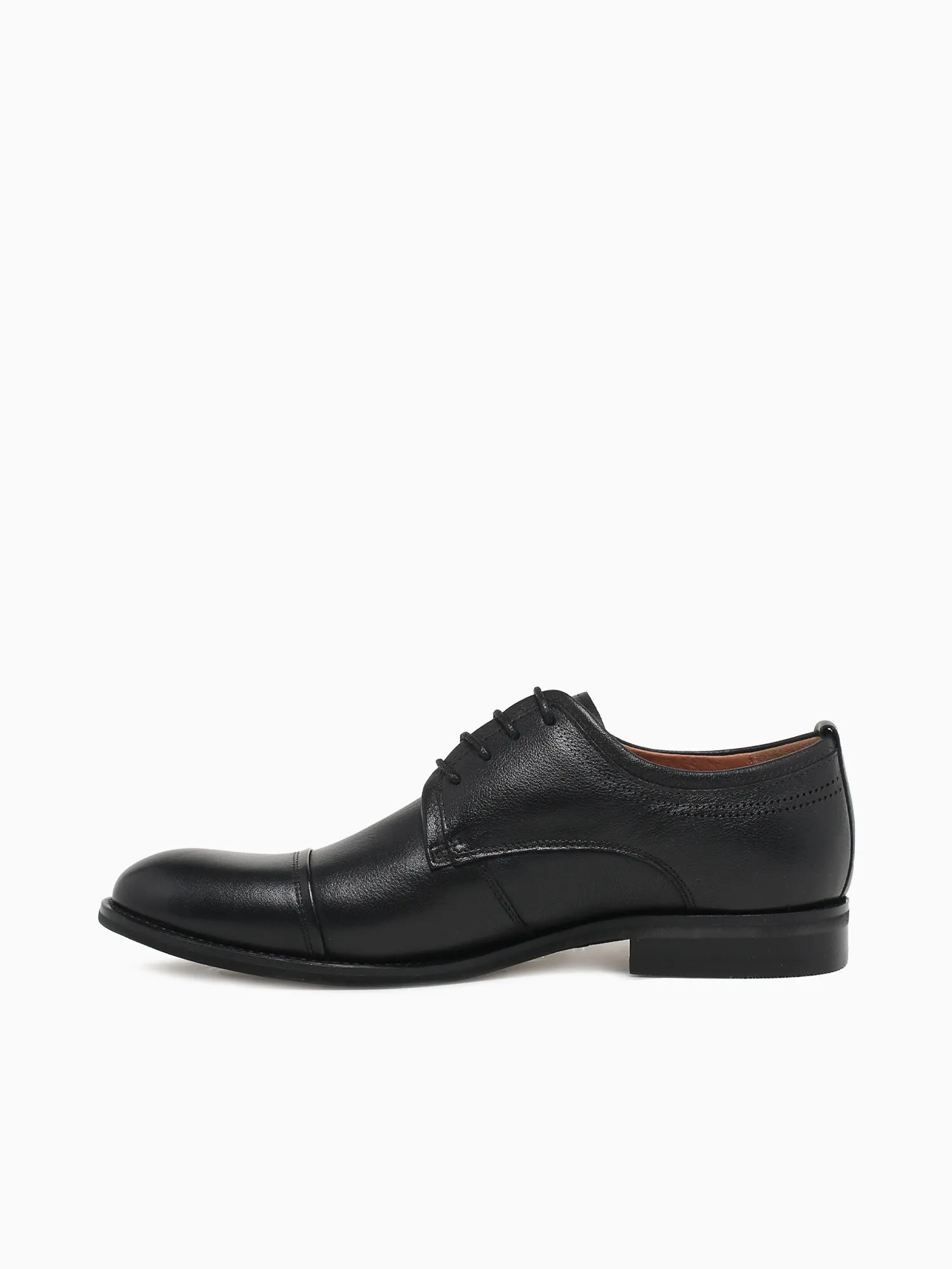 Cillian Black Soft Tumbled Leather