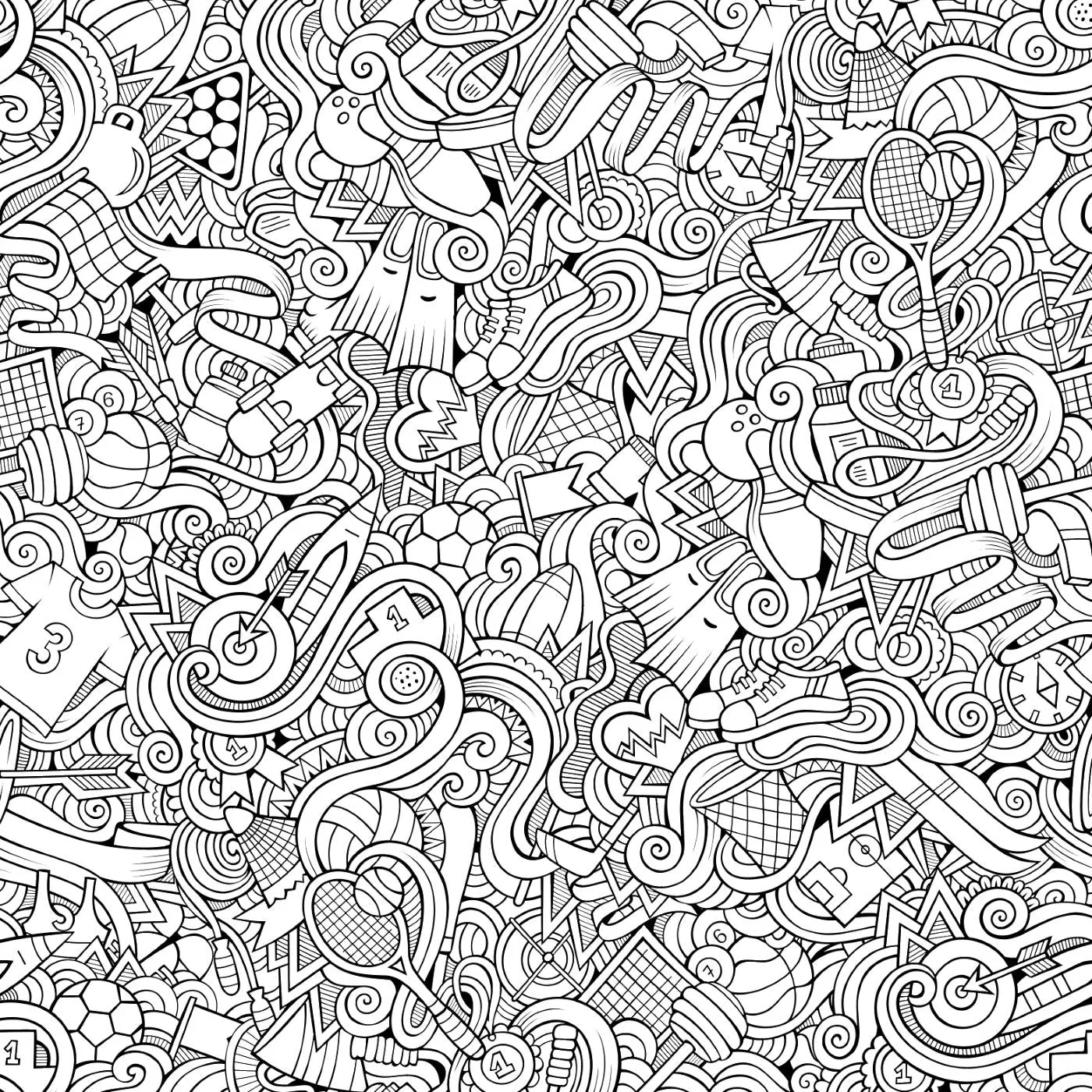 Color My Gym Locker Wall Mural