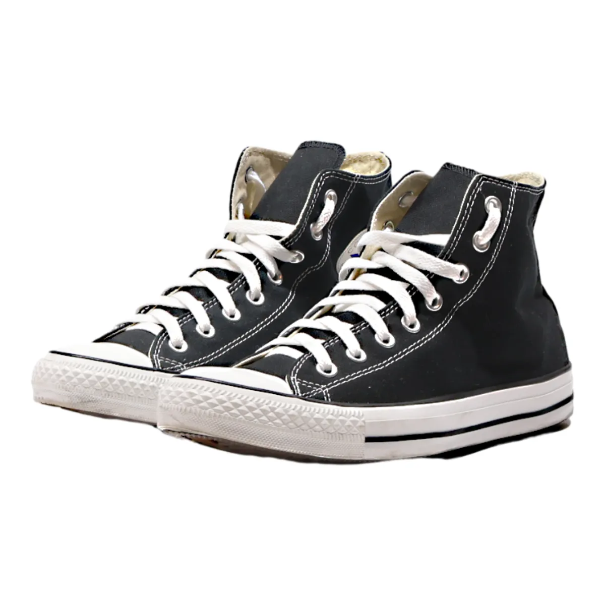CONVERSE Chuck Taylor All Star 2011 High Top Trainers Black Canvas Mens UK 8.5