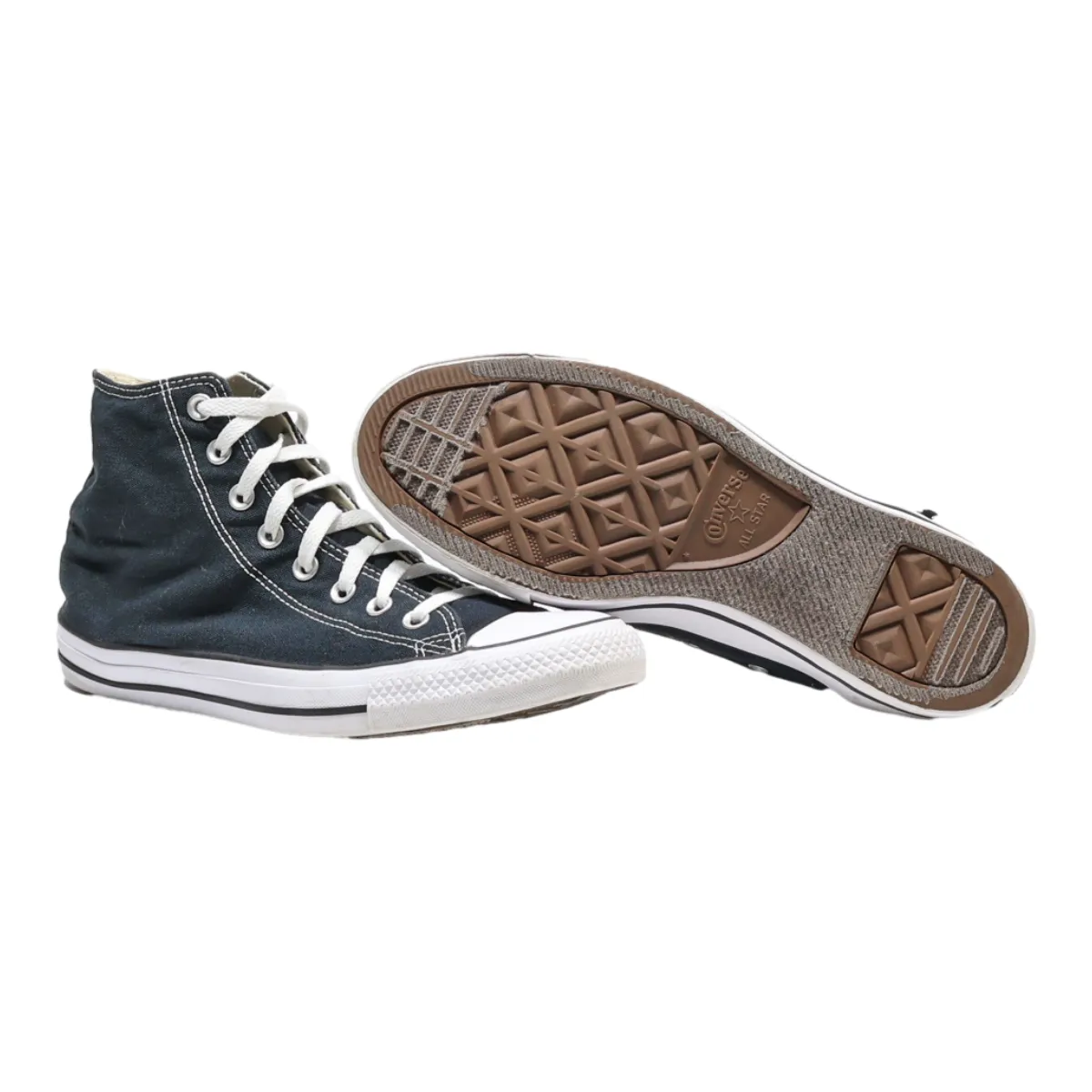 CONVERSE Chuck Taylor All Star 2011 High Top Trainers Black Canvas Womens UK 9