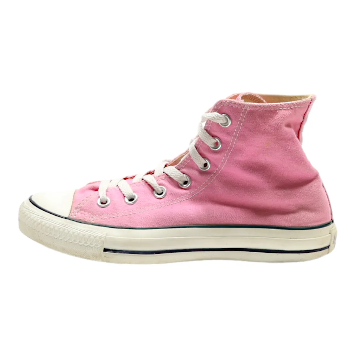 CONVERSE Chuck Taylor All Star 2019 High Top Trainers Pink Canvas Womens UK 6