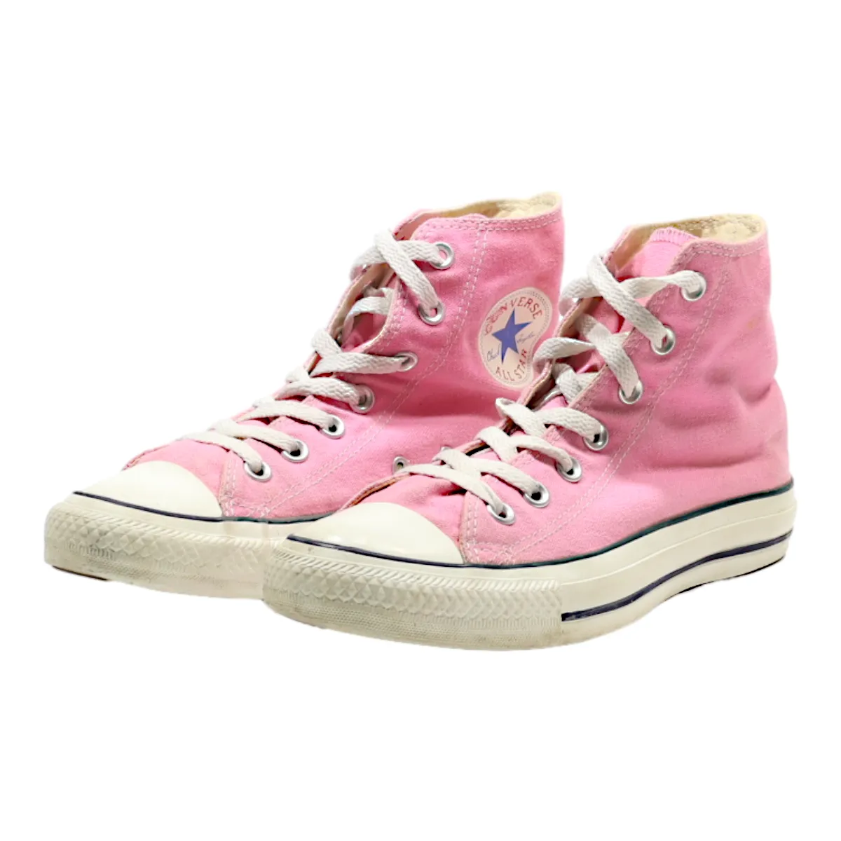 CONVERSE Chuck Taylor All Star 2019 High Top Trainers Pink Canvas Womens UK 6