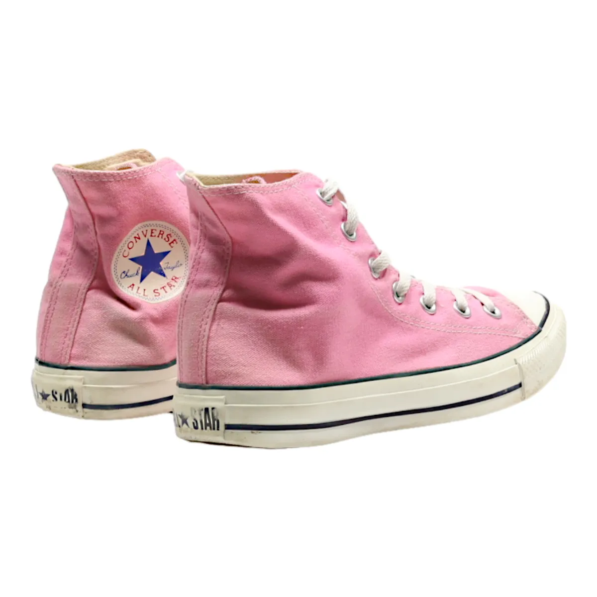 CONVERSE Chuck Taylor All Star 2019 High Top Trainers Pink Canvas Womens UK 6