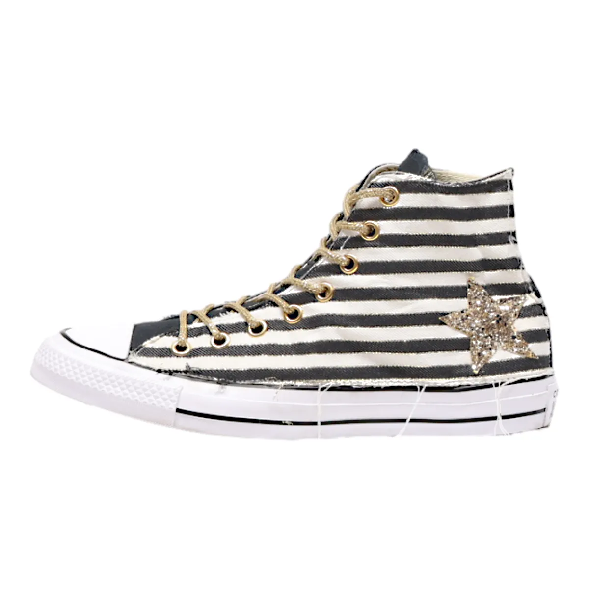 CONVERSE Chuck Taylor All Star High Top Trainers Black Canvas Womens UK 8.5