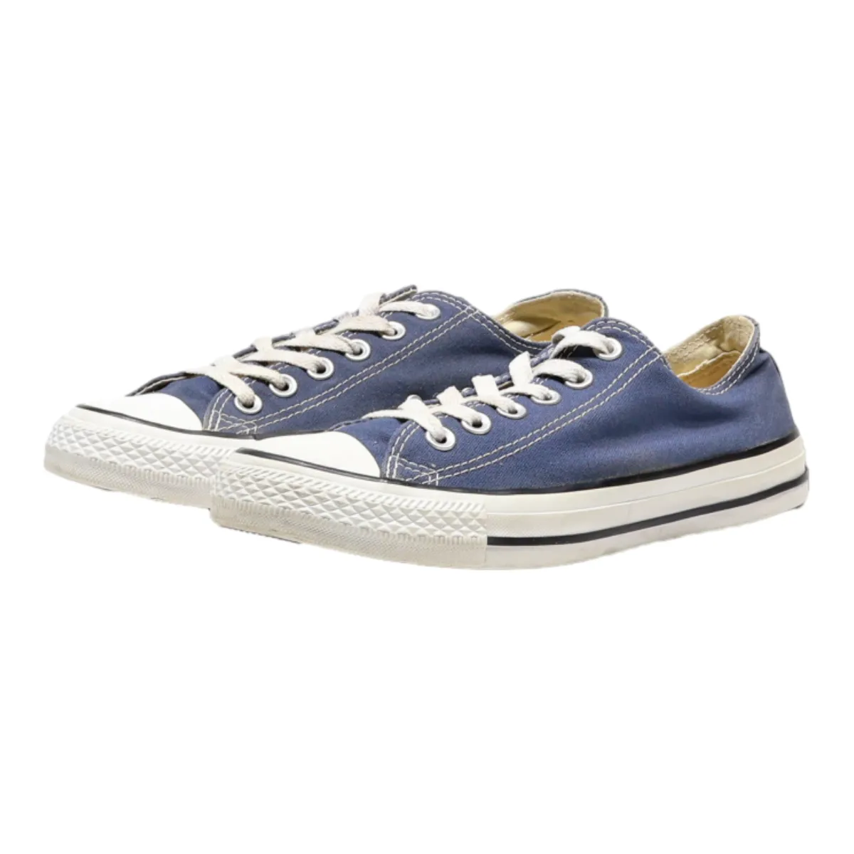 CONVERSE Chuck Taylor All Star Low Top Trainers Blue Canvas Womens UK 5.5