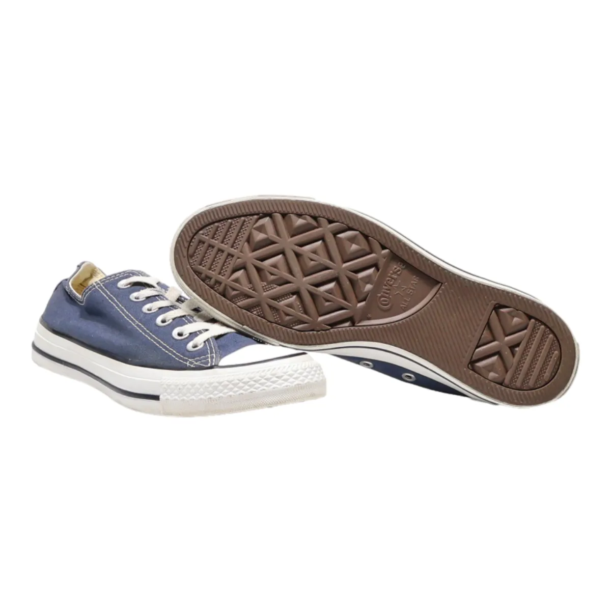 CONVERSE Chuck Taylor All Star Low Top Trainers Blue Canvas Womens UK 5.5