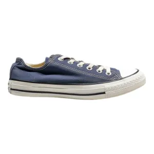 CONVERSE Chuck Taylor All Star Low Top Trainers Blue Canvas Womens UK 5.5