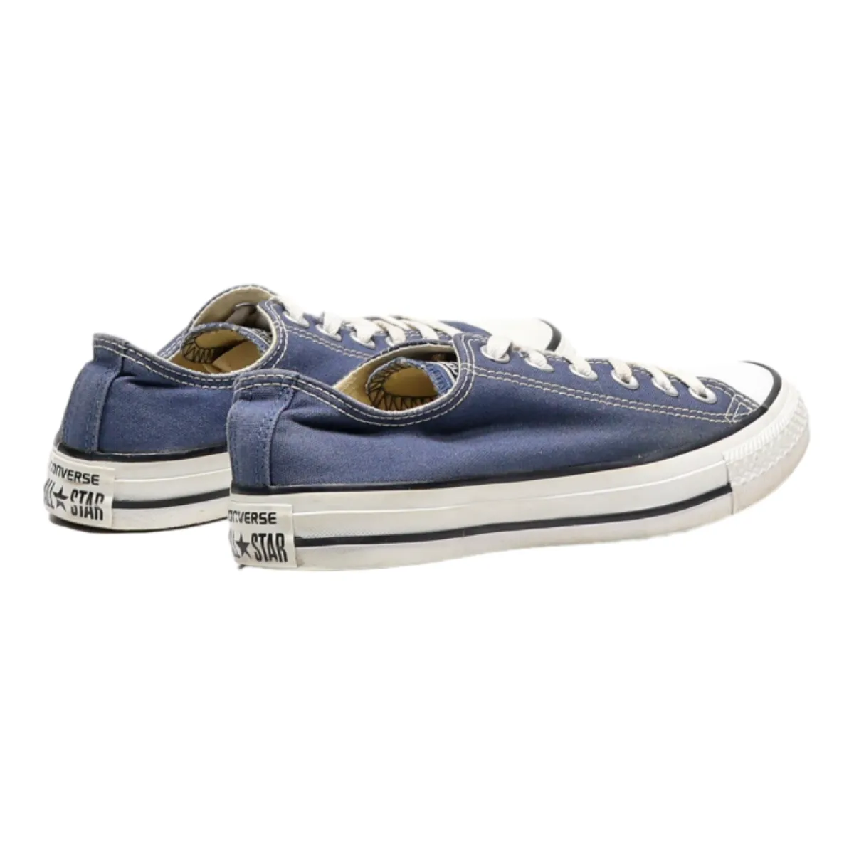 CONVERSE Chuck Taylor All Star Low Top Trainers Blue Canvas Womens UK 5.5