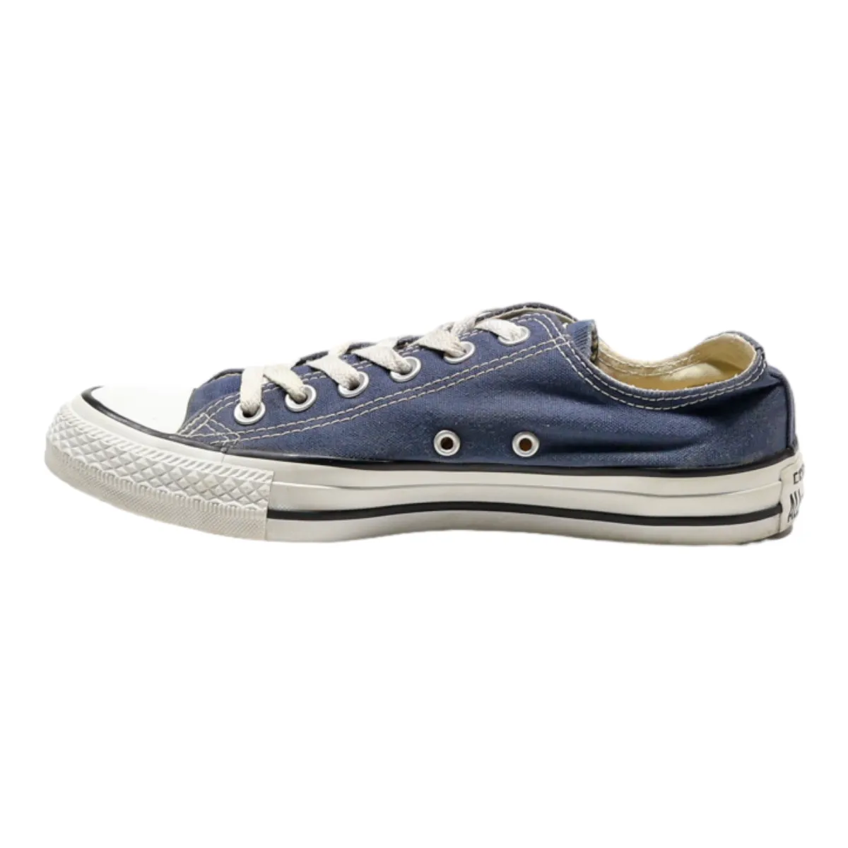 CONVERSE Chuck Taylor All Star Low Top Trainers Blue Canvas Womens UK 5.5