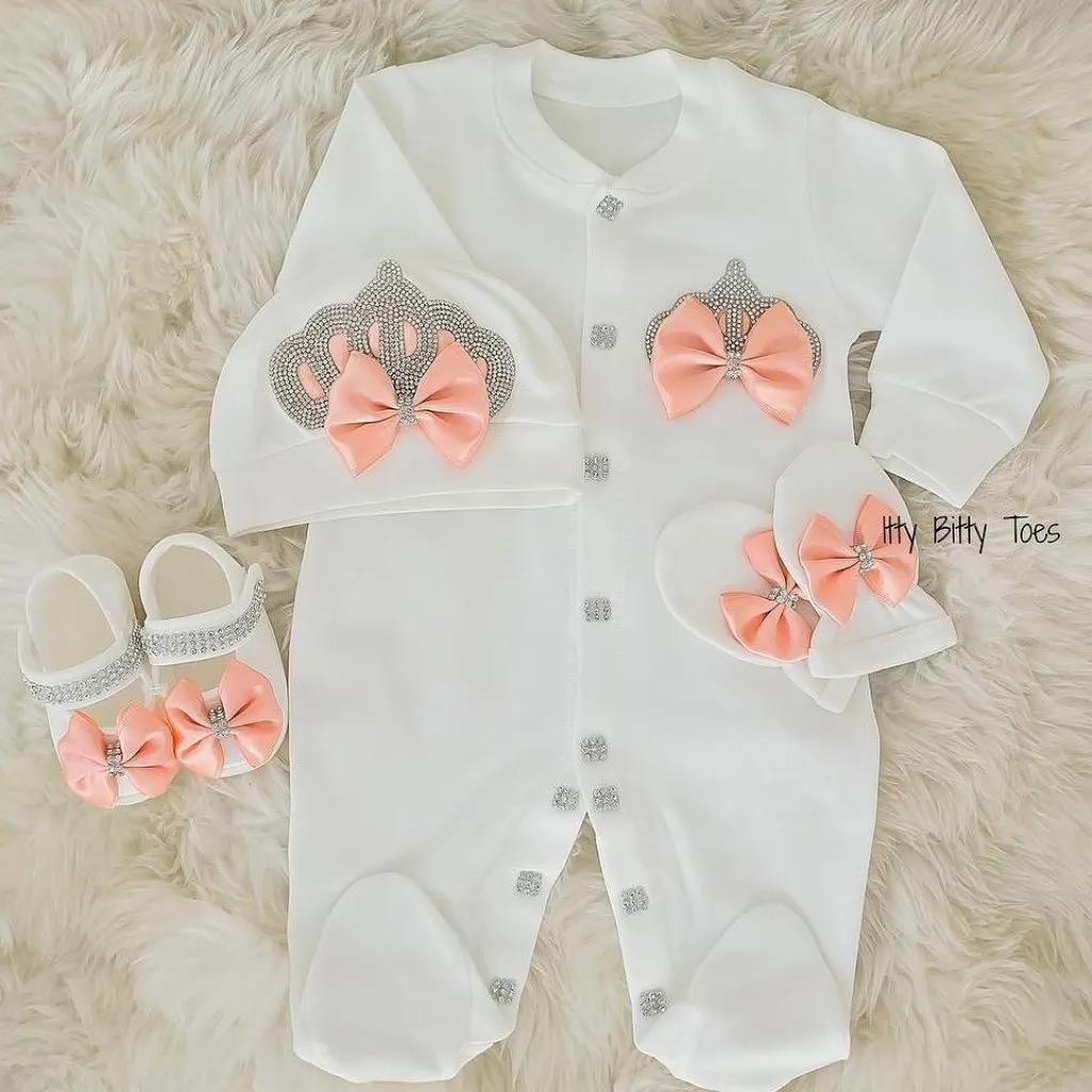 Crown Jewels Set (Peach)