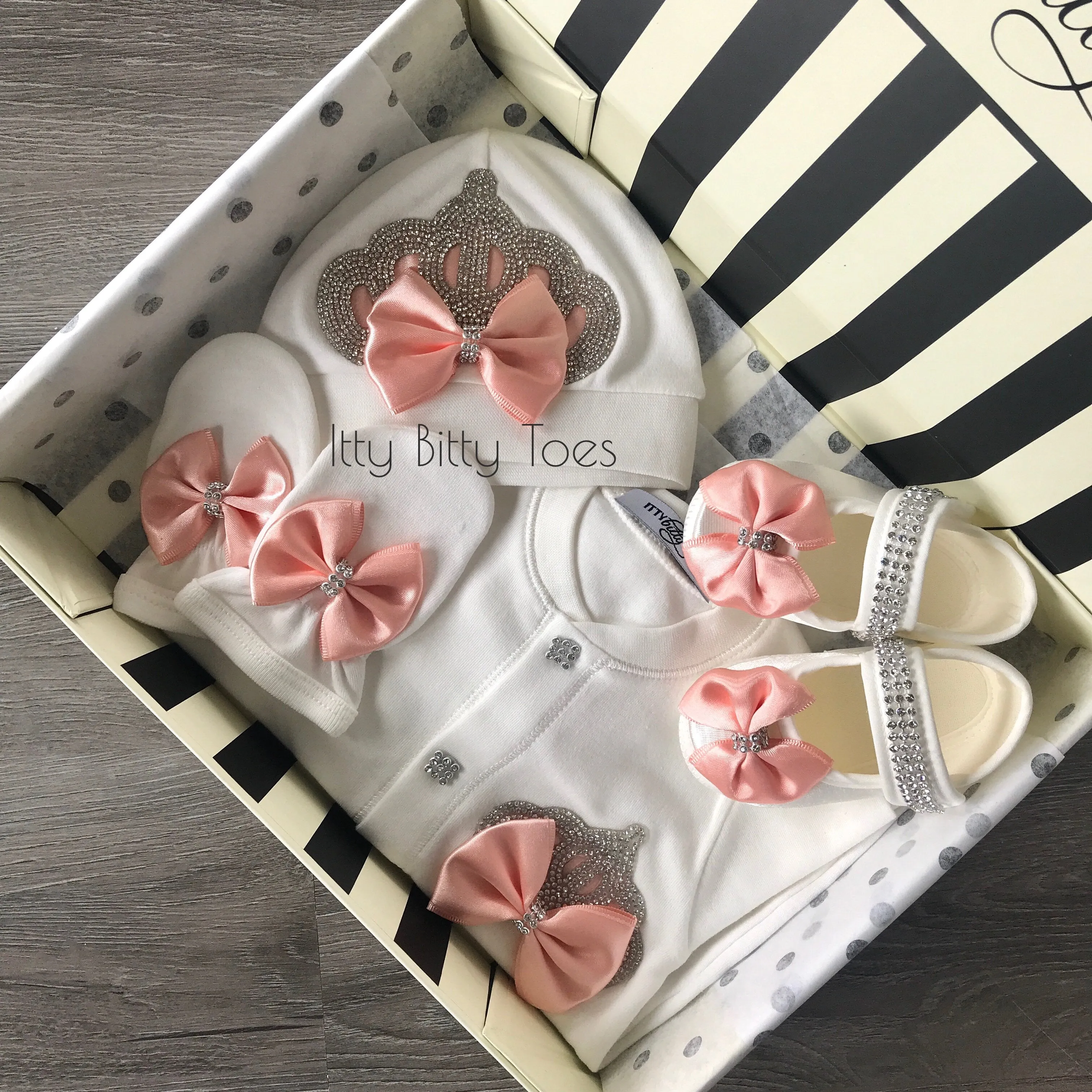 Crown Jewels Set (Peach)