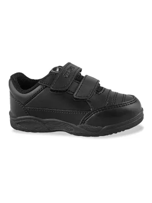 CS-1260VA Black Child School Shoes