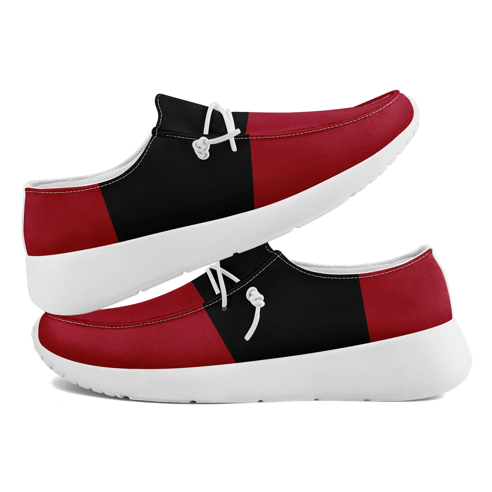 Custom Atlanta Red Black Shoes Personalized Sneaker FN018-D020278-3 Custom Online