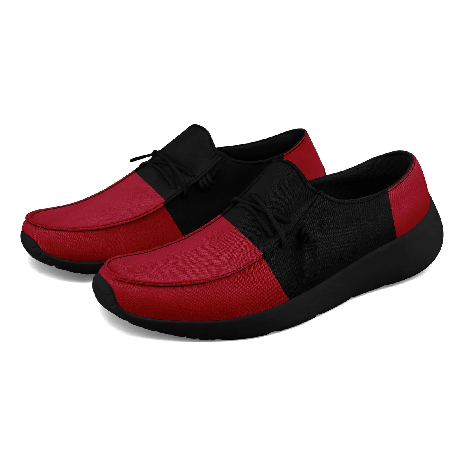 Custom Atlanta Red Black Shoes Personalized Sneaker FN018-D020278-3 Custom Online