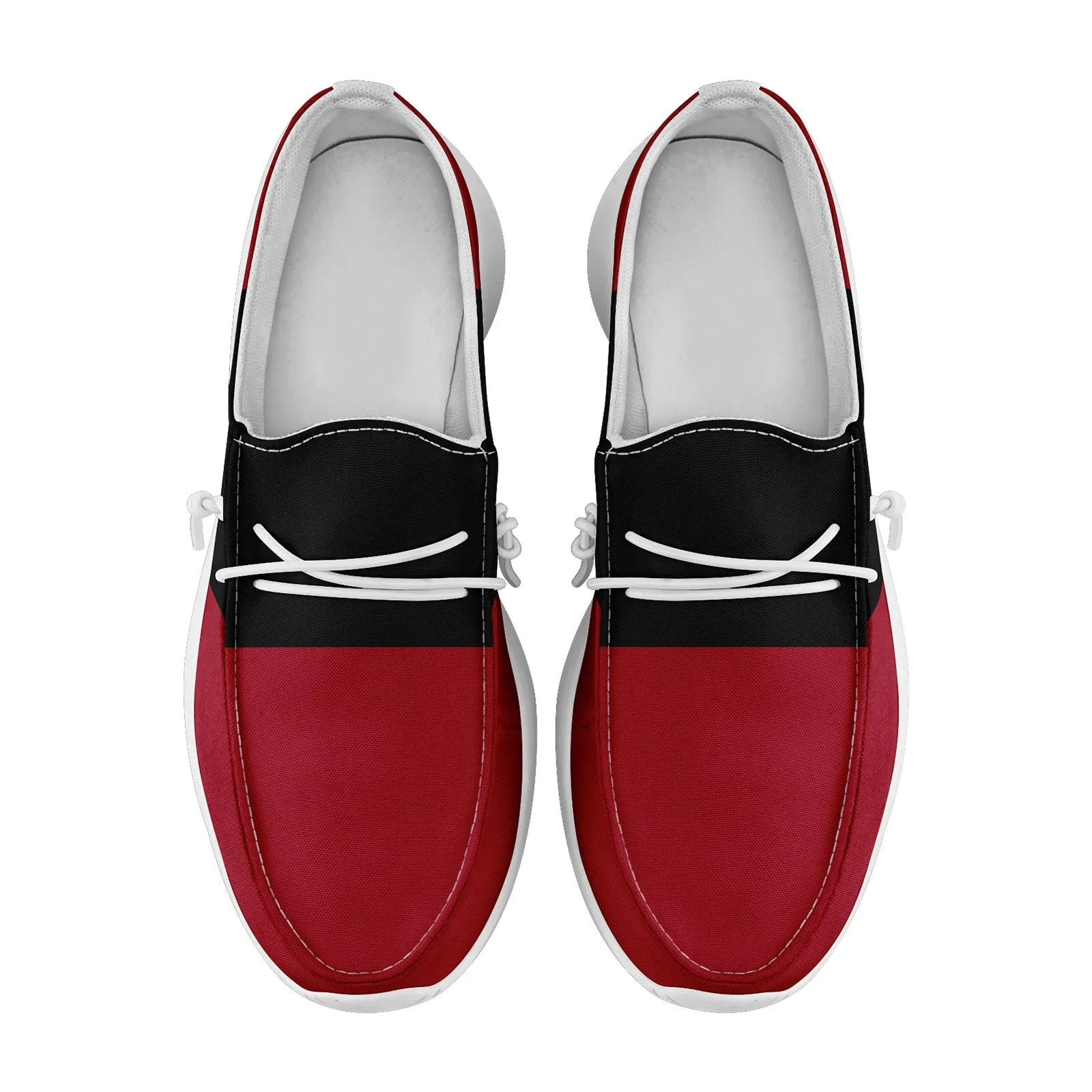 Custom Atlanta Red Black Shoes Personalized Sneaker FN018-D020278-3 Custom Online