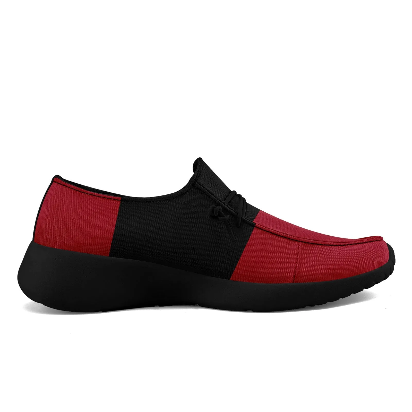 Custom Atlanta Red Black Shoes Personalized Sneaker FN018-D020278-3 Custom Online