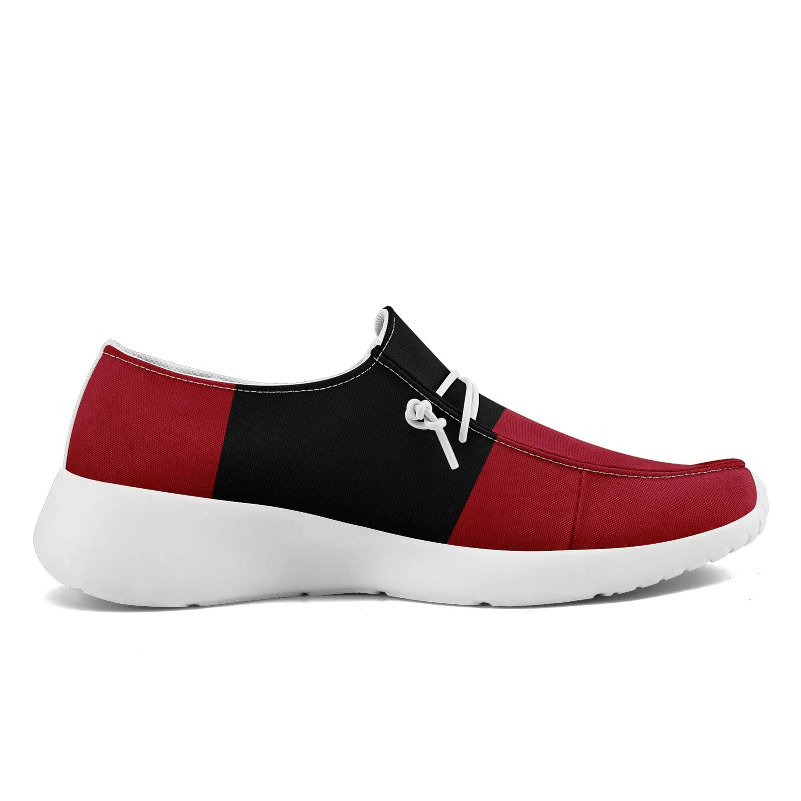 Custom Atlanta Red Black Shoes Personalized Sneaker FN018-D020278-3 Custom Online