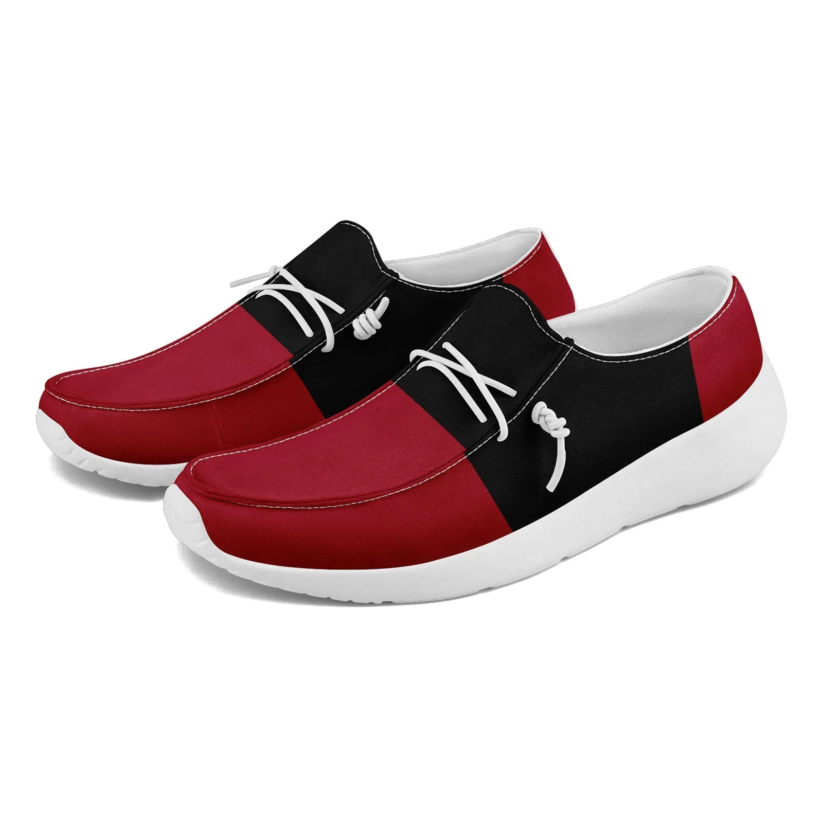 Custom Atlanta Red Black Shoes Personalized Sneaker FN018-D020278-3 Custom Online