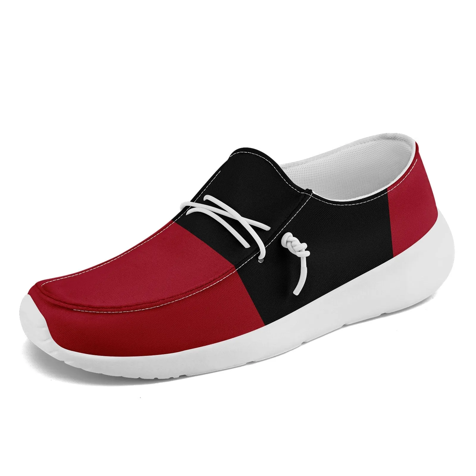 Custom Atlanta Red Black Shoes Personalized Sneaker FN018-D020278-3 Custom Online
