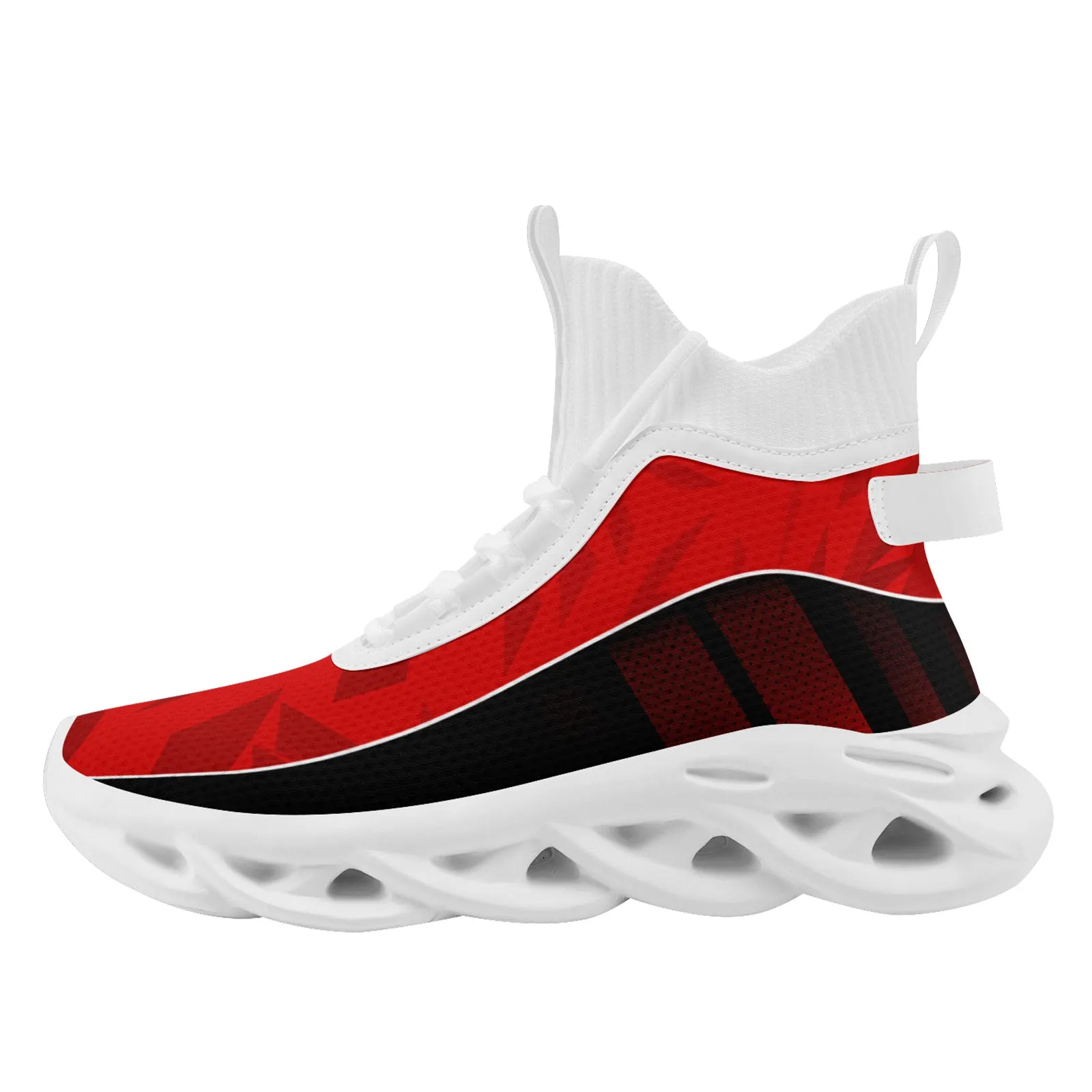 Custom Black Red Jersey MaxSoul Shoes and Hat Combo Offer Personalized Combo ZH-D020234-2