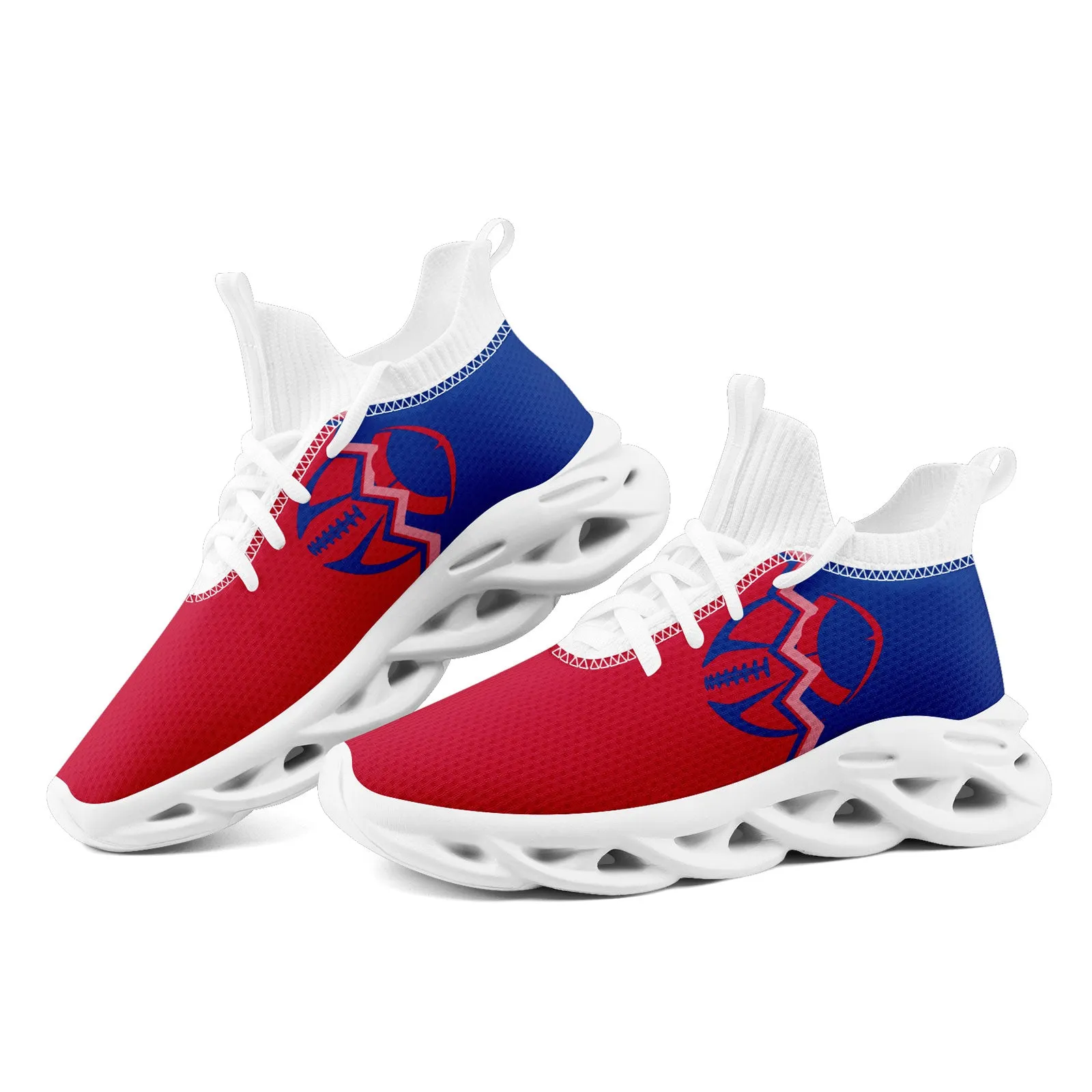 Custom Blue Red New York Maxsoul Shoes Personalized Sneaker FN030A-D028017-18