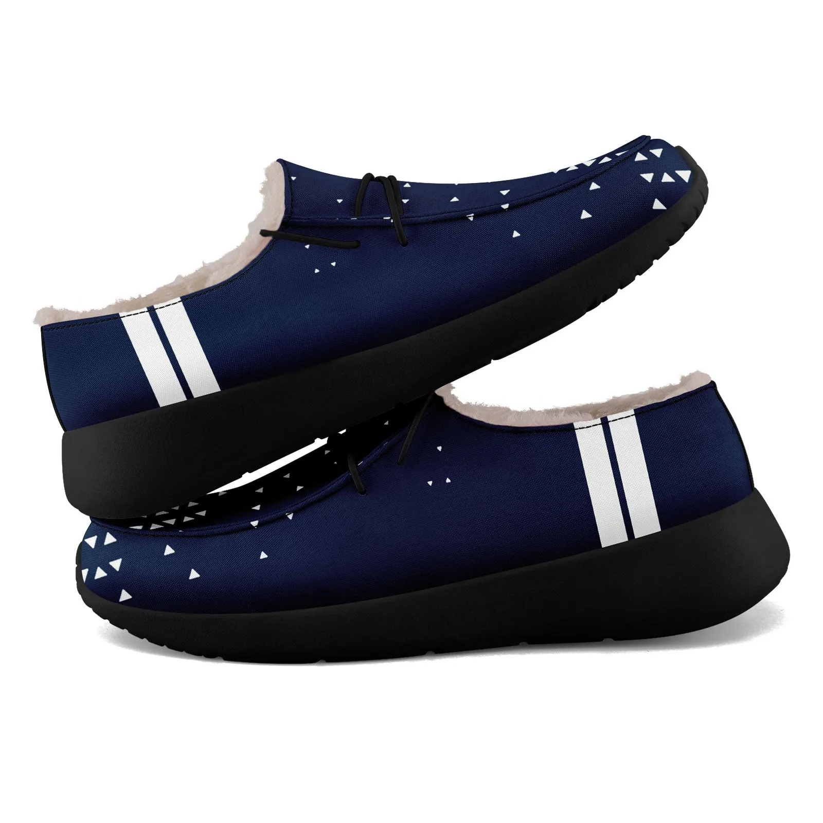 Custom Blue White Dallas Shoes Personalized Sneaker FN042-D020279-9