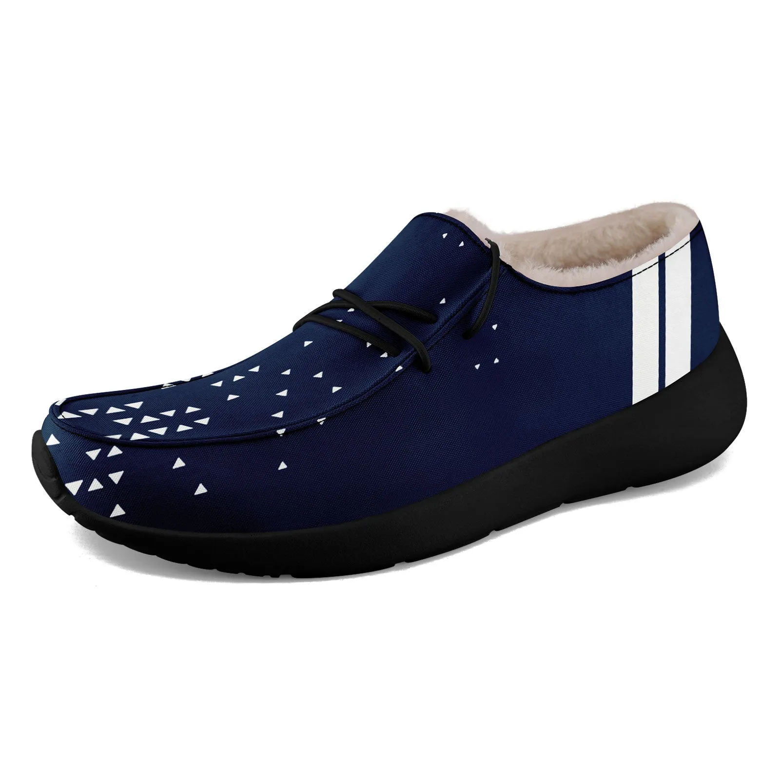 Custom Blue White Dallas Shoes Personalized Sneaker FN042-D020279-9