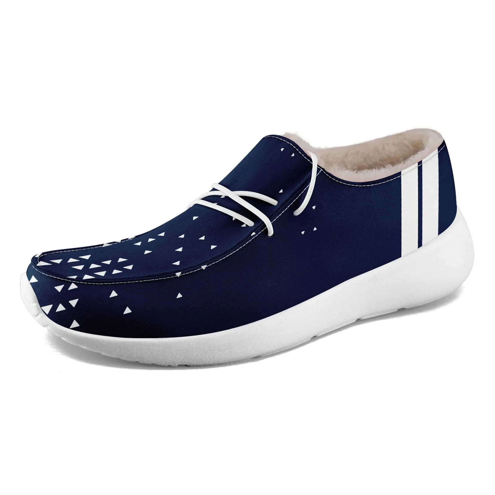Custom Blue White Dallas Shoes Personalized Sneaker FN042-D020279-9