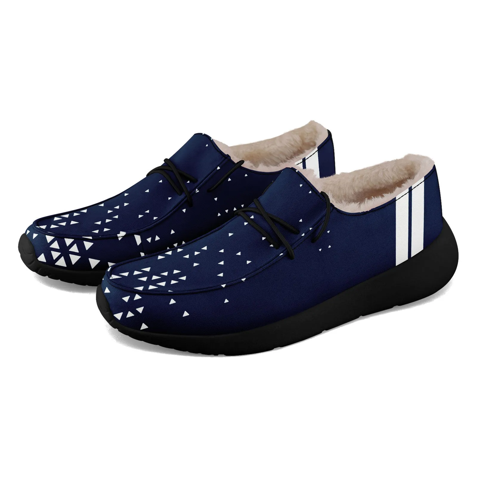 Custom Blue White Dallas Shoes Personalized Sneaker FN042-D020279-9