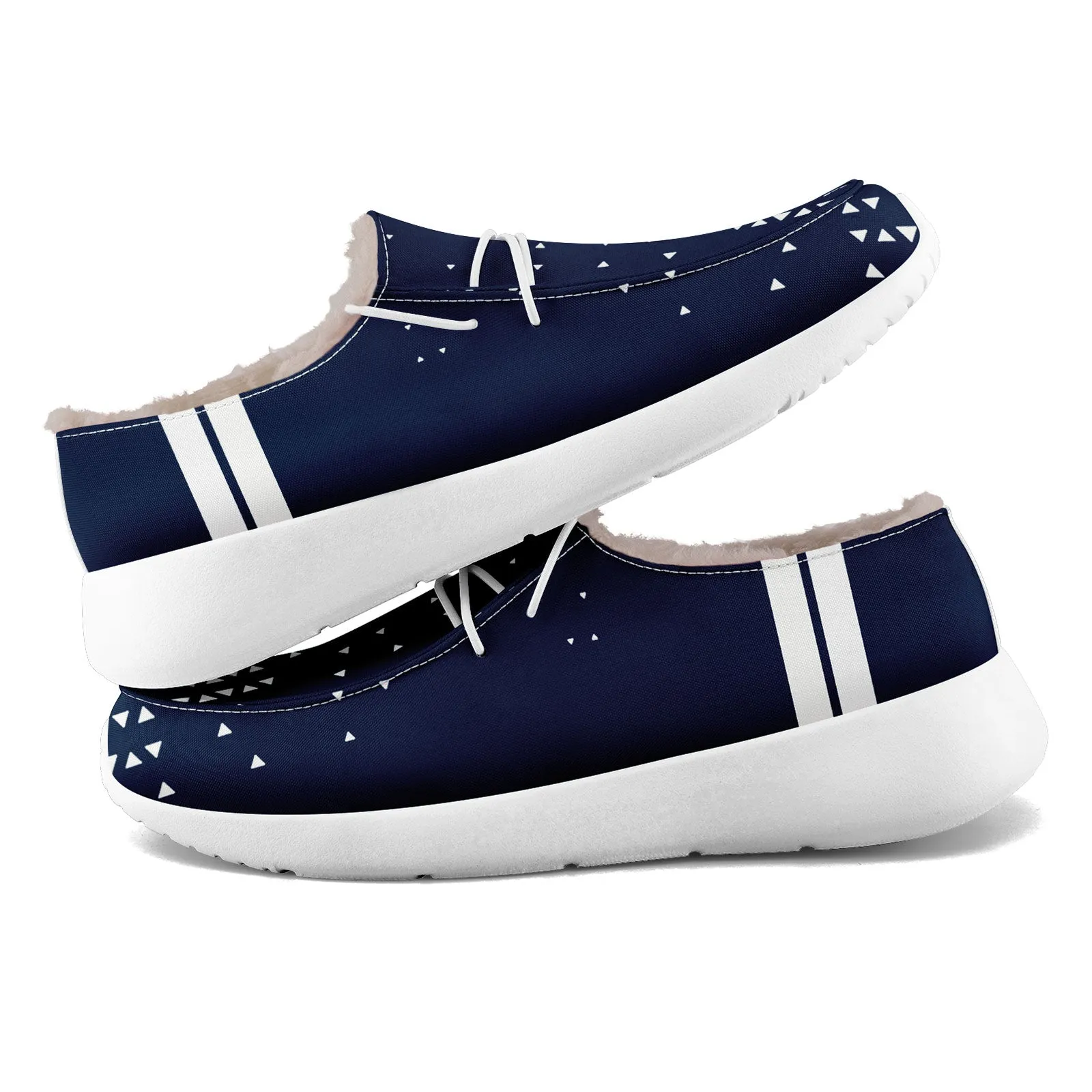 Custom Blue White Dallas Shoes Personalized Sneaker FN042-D020279-9