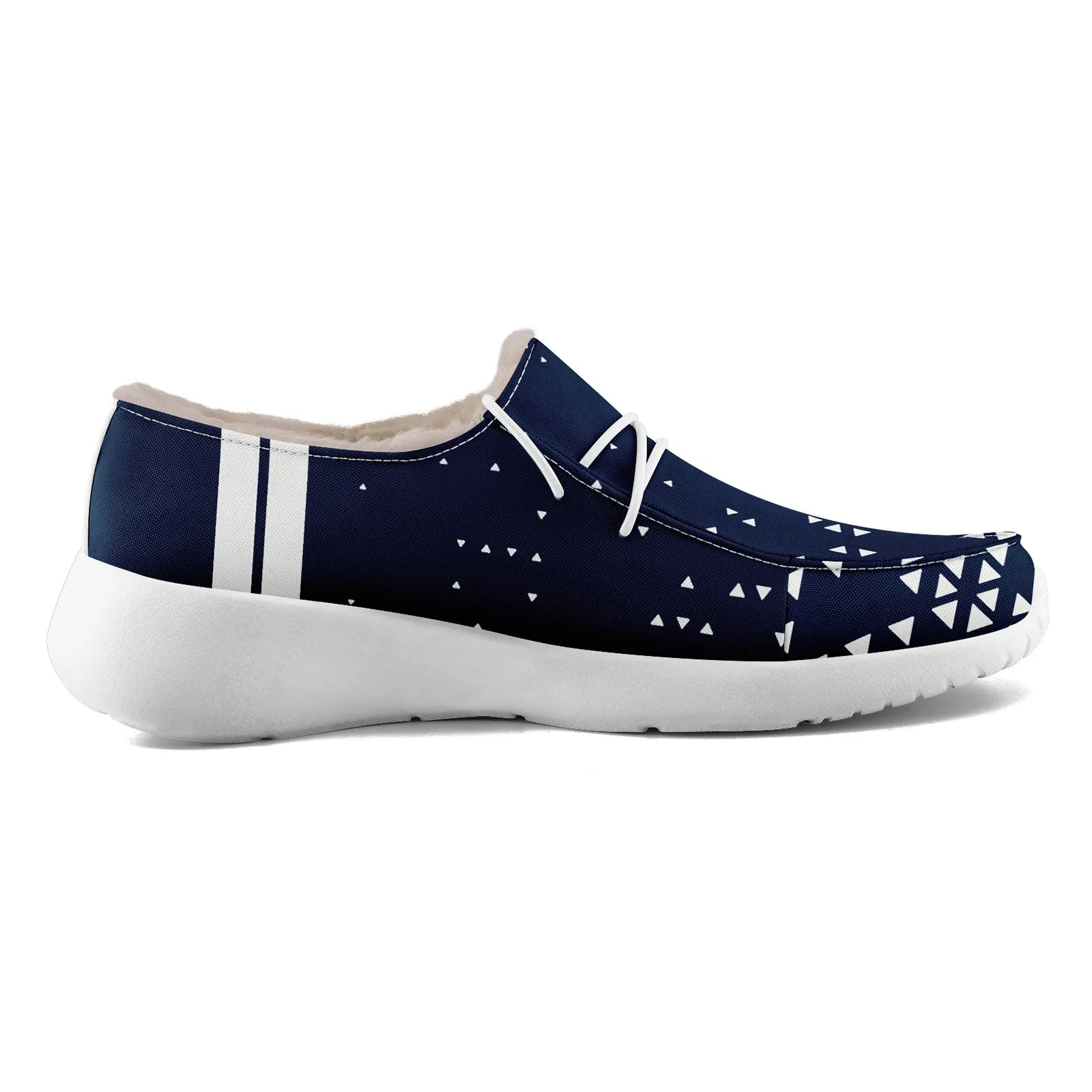 Custom Blue White Dallas Shoes Personalized Sneaker FN042-D020279-9