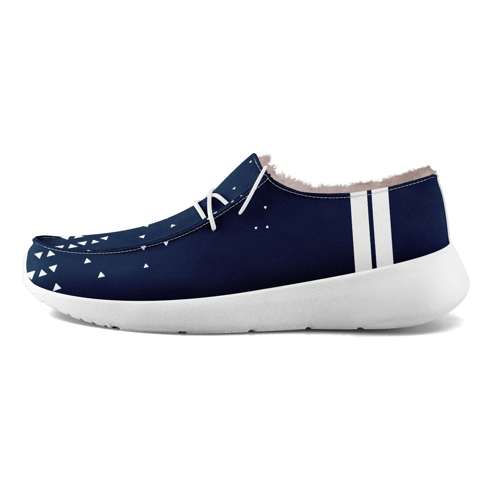 Custom Blue White Dallas Shoes Personalized Sneaker FN042-D020279-9