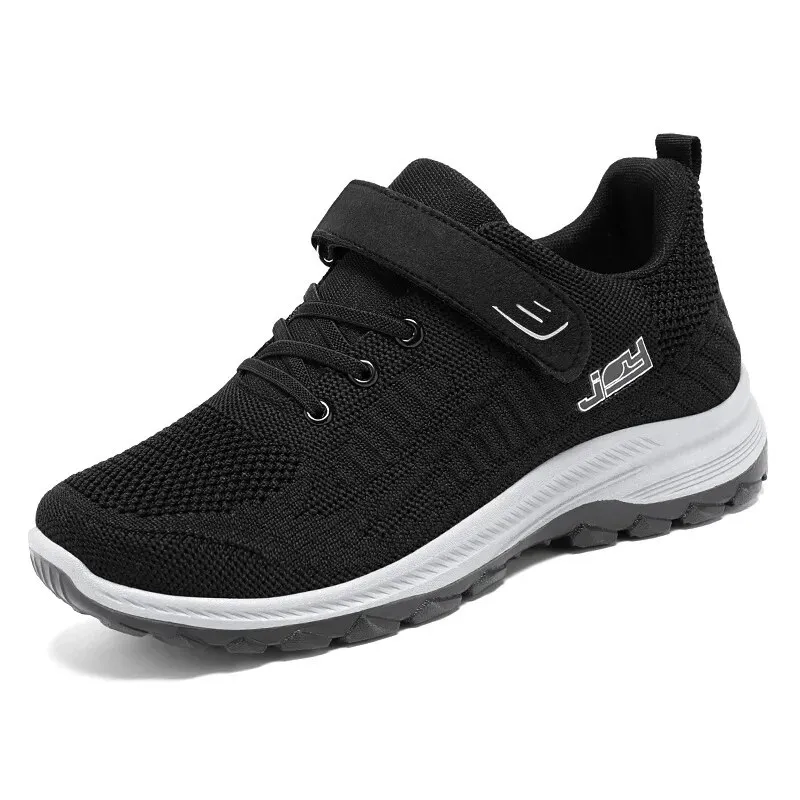 Cuzcare Women Orthopedic Sneakers Lace up Comfortable Walking Shoes