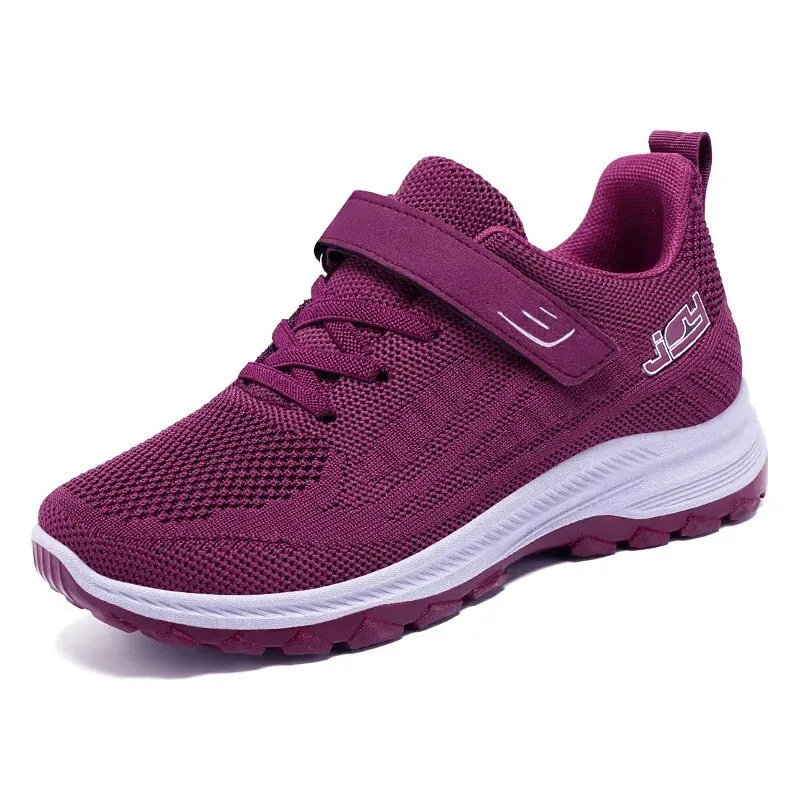 Cuzcare Women Orthopedic Sneakers Lace up Comfortable Walking Shoes