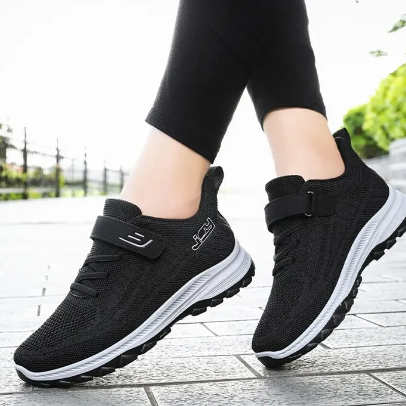 Cuzcare Women Orthopedic Sneakers Lace up Comfortable Walking Shoes