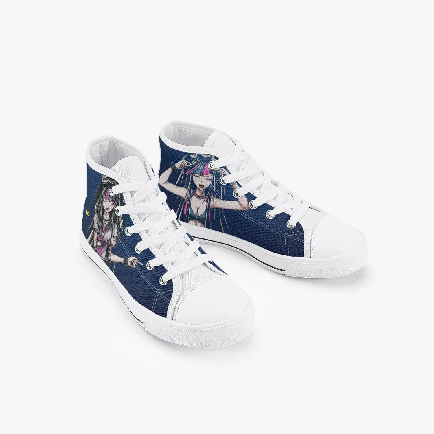 Danganronpa Ibuki Mioda Kids A-Star High Anime Shoes